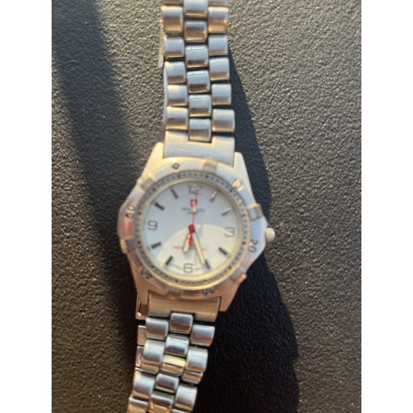 Used New Swiss Army Mens UNTESTED Stainless Steel Watch 2 PCs - Picture 4 of 13